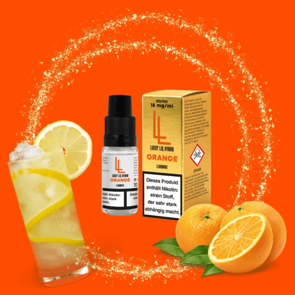 e-liquid luckyliq hybrid orange lemonade