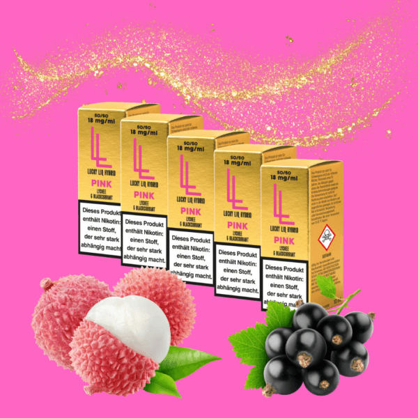 5er LuckyLiq Hybrid Pink